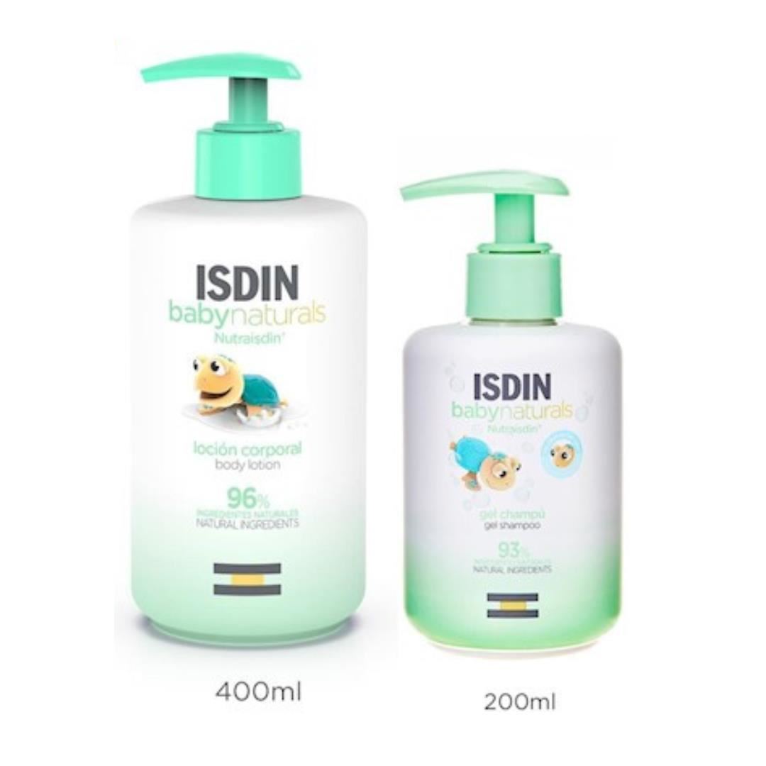 Isdin Pack Baby Naturals Loción + Champu